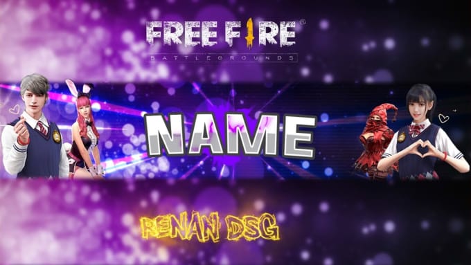 Make You A Professional Free Fire Banner And Logo By Yassineaz521 Fiverr