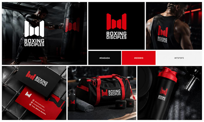 design monogram sports logo for team, club, academy, and sportswear brand