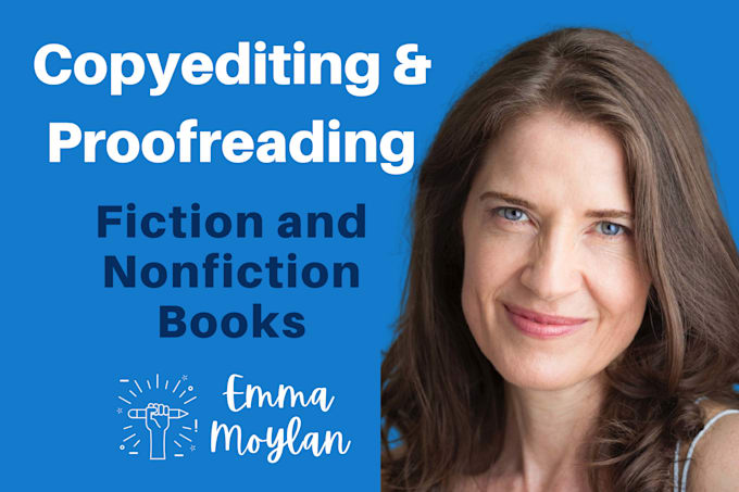 copy edit and proofread your book, ebook, or novel