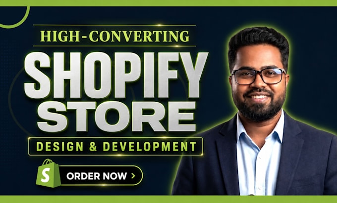 do shopify store design and redesign, build branded shopify website development