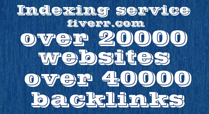 do link indexing 20k unique domains
