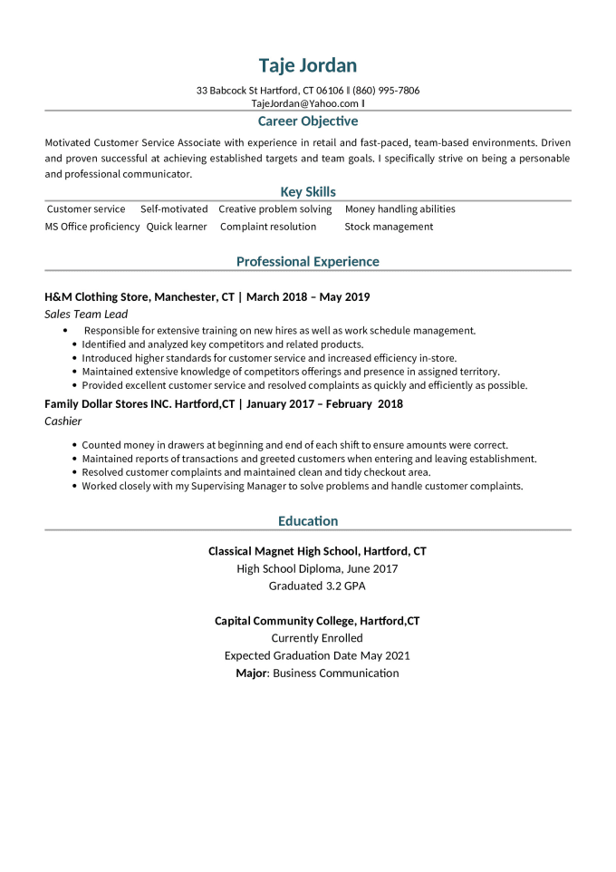 Write A Professional Resume Or Cover Letter By Sierrasoto