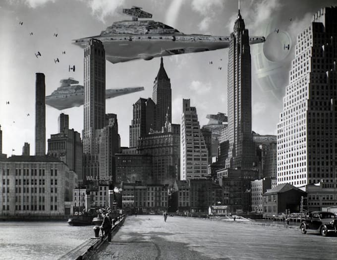 make a star wars edit in your photos