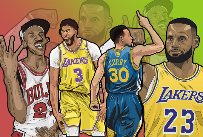 Draw Amazing Sports Illustrations In My Style By Syahrulhart