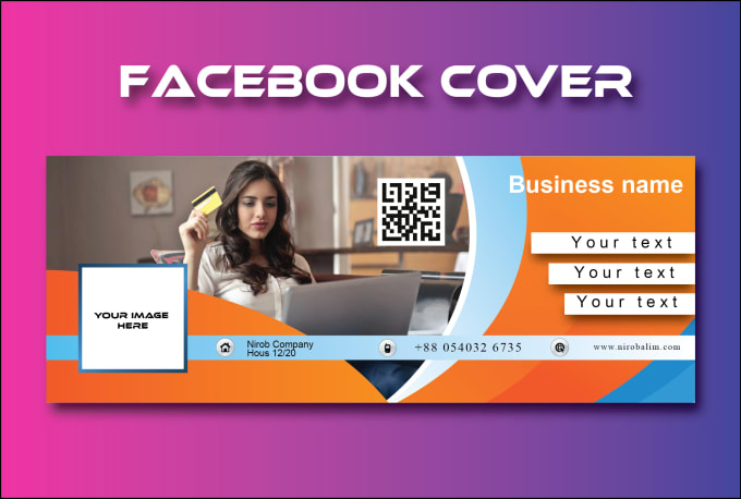Any social media Custom Facebook Cover Design 