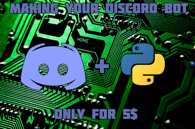 Create a custom discord bot in python by Yicoding | Fiverr