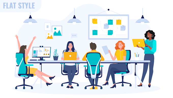 create high quality isometric vector illustration