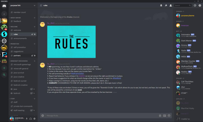 Make A Professional Discord Server Within 24 Hours By Looksprettynice Fiverr The easiest way to build and send discord messages with embeds using webhooks. make a professional discord server
