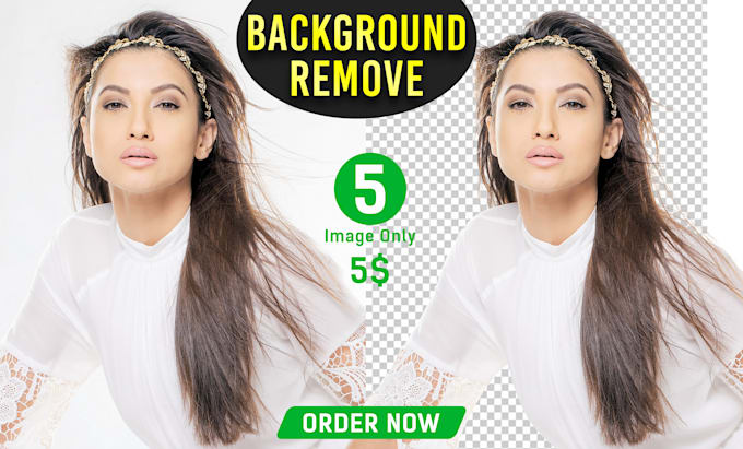 do hair masking and background removal in 24 hours