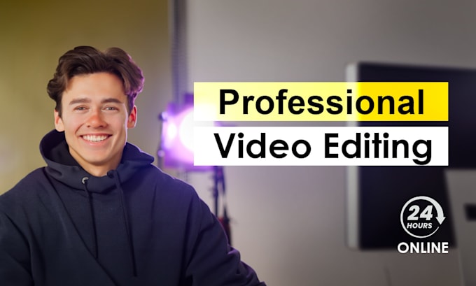 do professional video editing