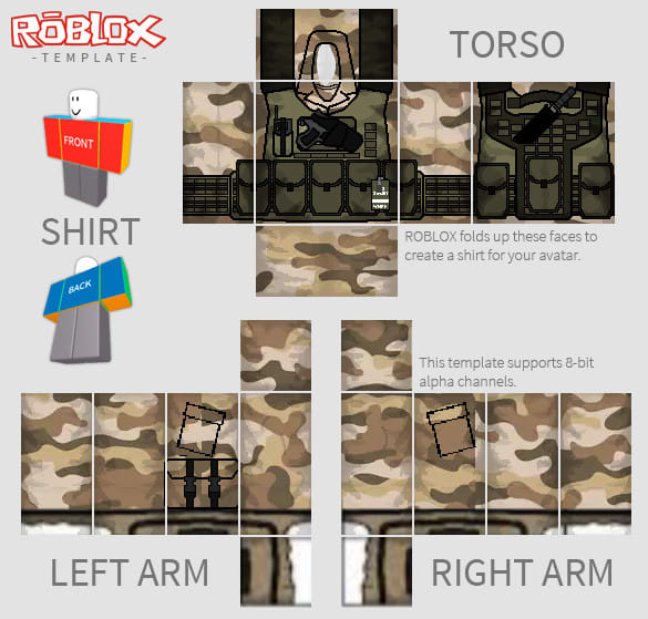 Make you a roblox clothing outfit with no watermark by No_dle | Fiverr