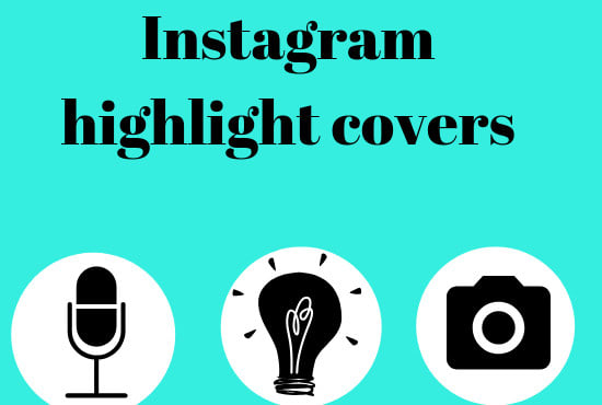 Create engaging instagram highlight covers by Kayjani  Fiverr