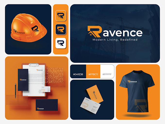 design modren minimalist business logo, branding kit, brand identity style guide