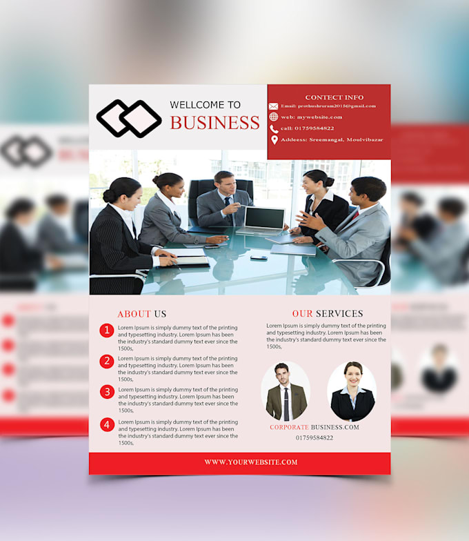 design professional flyer design