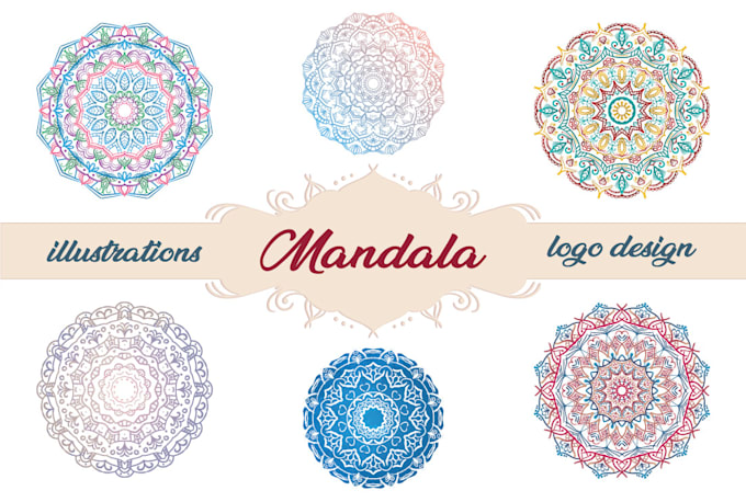 Illustrate Mandalas Or Do Mandala Logo Design