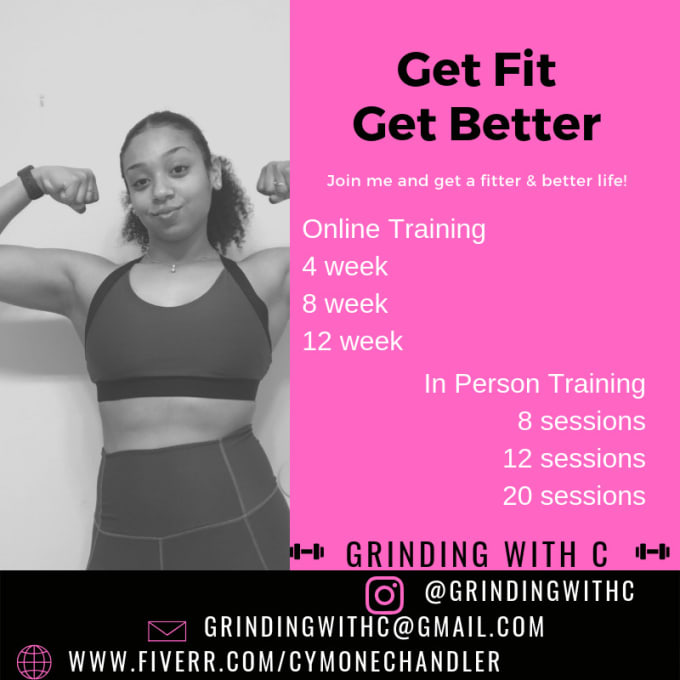 Online Personal Training And Fitness Coaching By Cymonechandler