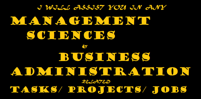 do management, business, and administration projects
