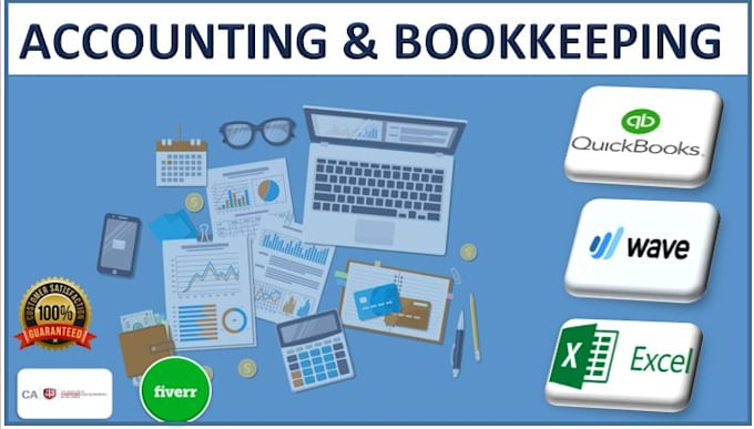 Do accounting and bookkeeping using quickbooks excel wave by Zudanz