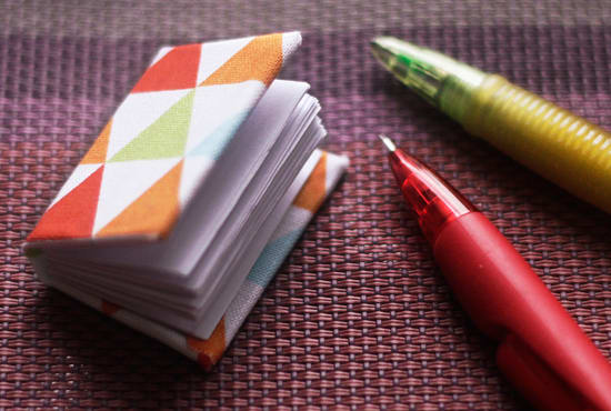 make you a tiny book key chain