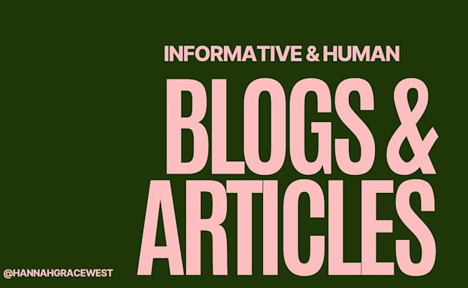 write engaging blog posts that inform and convert