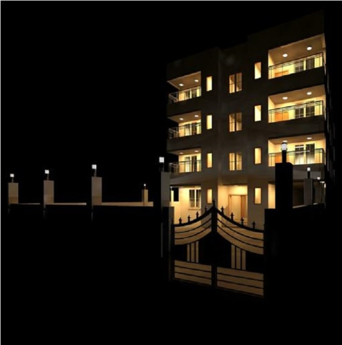 Do The Architectural Drafting 2d And 3d By Mozammal007