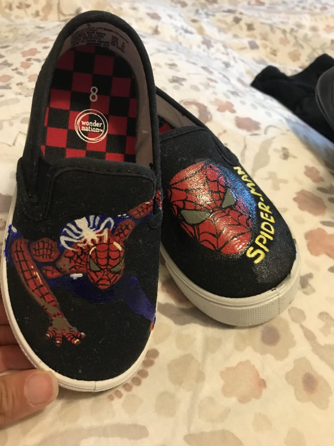 custom shoe painting near me