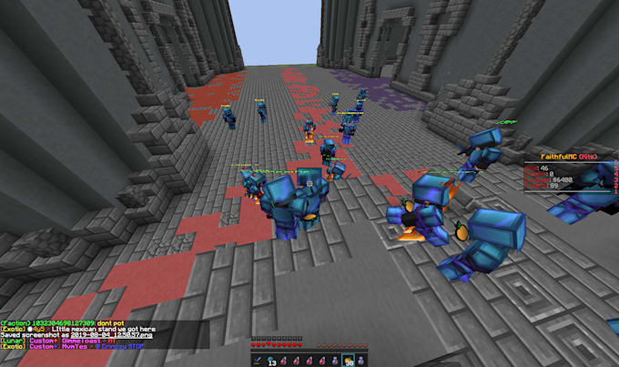 Play Minecraft Pvp And Building With You By Nohaxjustsus Fiverr