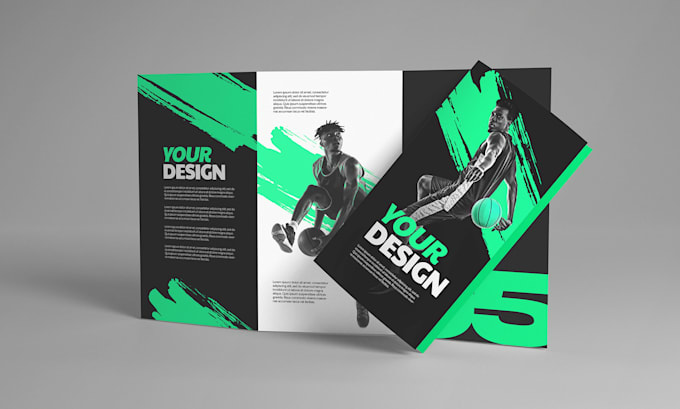 design a professional brochure, trifold, bifold or catalog