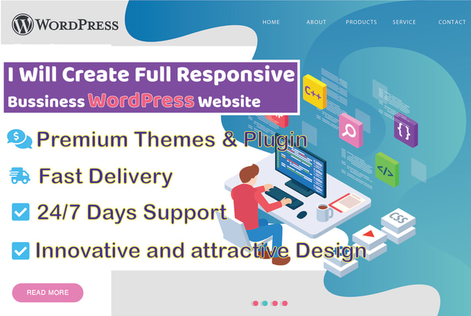 Make Clone Responsive Professional Wordpress Website By Divi