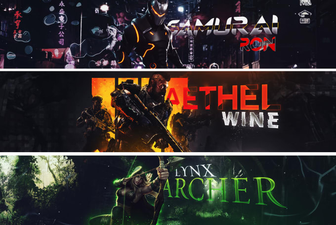 Design Epic Gaming Banner For You By Zodiacpremium