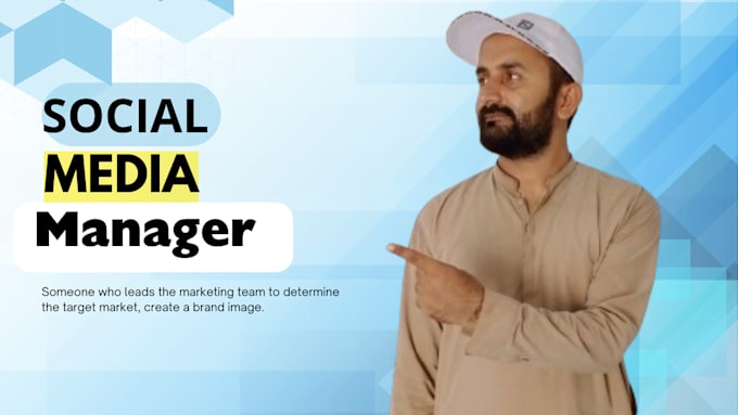 be your social media manager and content creator