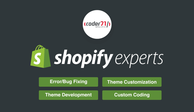 shopify website bug fixing theme customization development