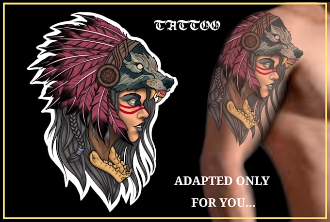 Top 5! I will draw a tattoo in any style for what you want  for $15