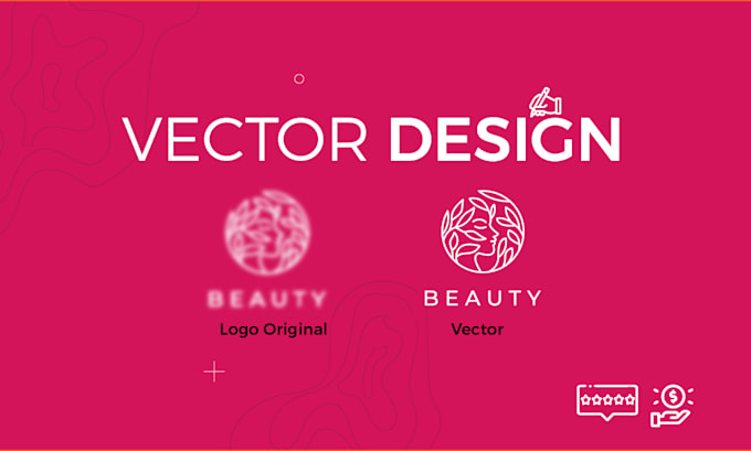 do vector tracing, vectorize, redraw convert image to vector
