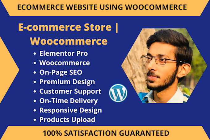 create responsive ecommerce wordpress website with woocommerce in 24 hours