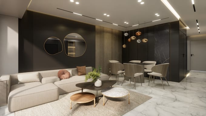 do image and video rendering for architectural projects