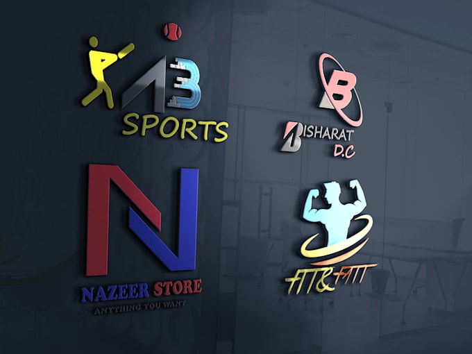 Deliver Your Creative 3d Logo In 24 Hours By Zaini004