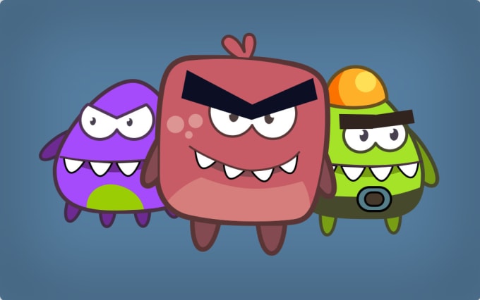 Design Cartoon 2d Game Character By Hamzatrabelsi