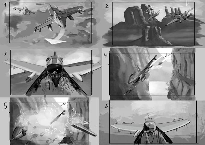 create professional storyboards for film, animation, and ads