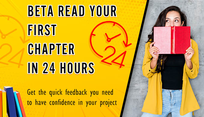 beta read your first chapter in 24 hours