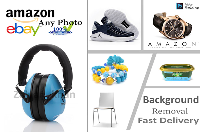 do your amazon product editing white background