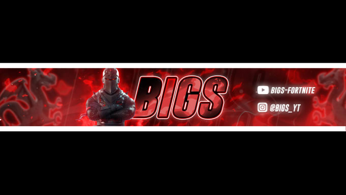 Make a fortnite banner channel art header by Galacticxy | Fiverr