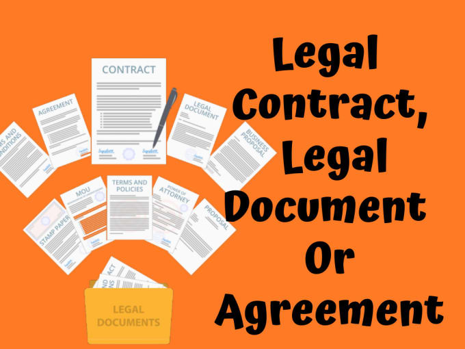 Write legal contract, legal document, legal agreement, contracts ...