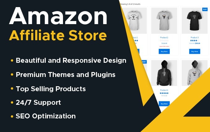 build an amazon affiliate autopilot website or store