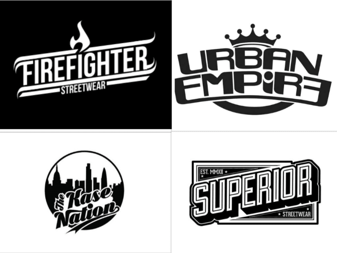 Do urban streetwear clothing brand logo design by Grafiqhub | Fiverr