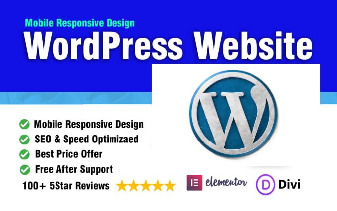 create wordpress website for company, medical, law,construction, engineering