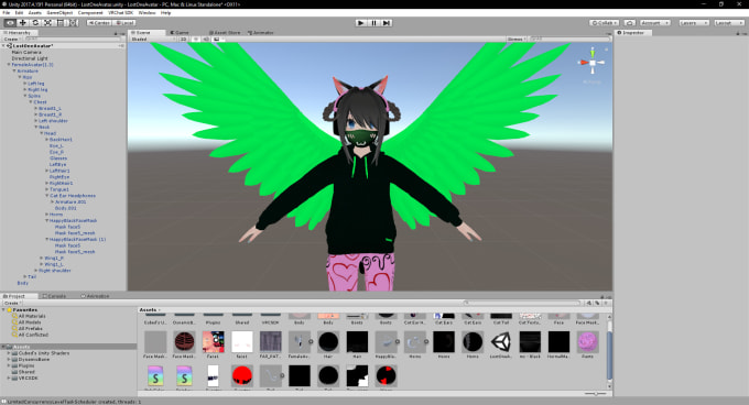 Create vrchat avatars for cheap by Angelaheart