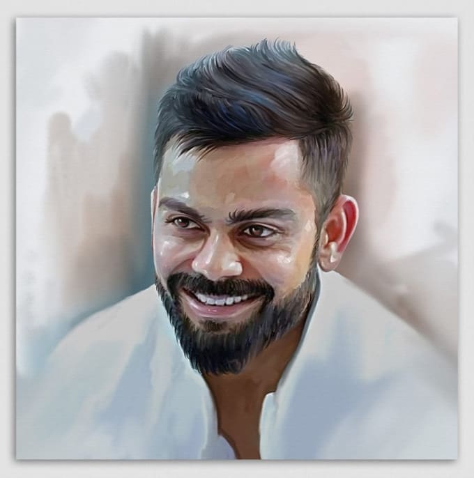 Make Ur Photo Into Hyper Realistic Digital Acrylic Painting By