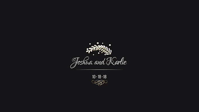 create luxury wedding title