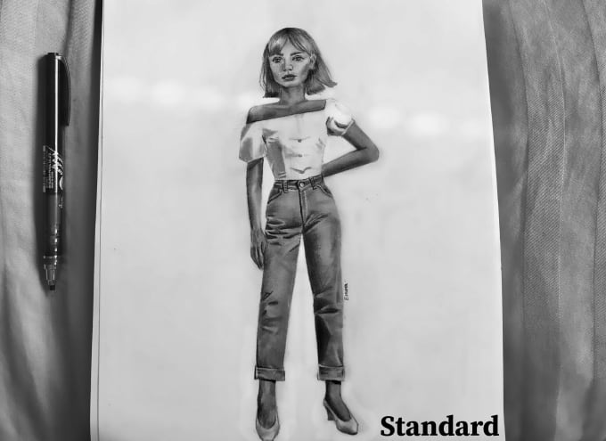 Draw High Quality Full Body Portrait For You By Artbytalent